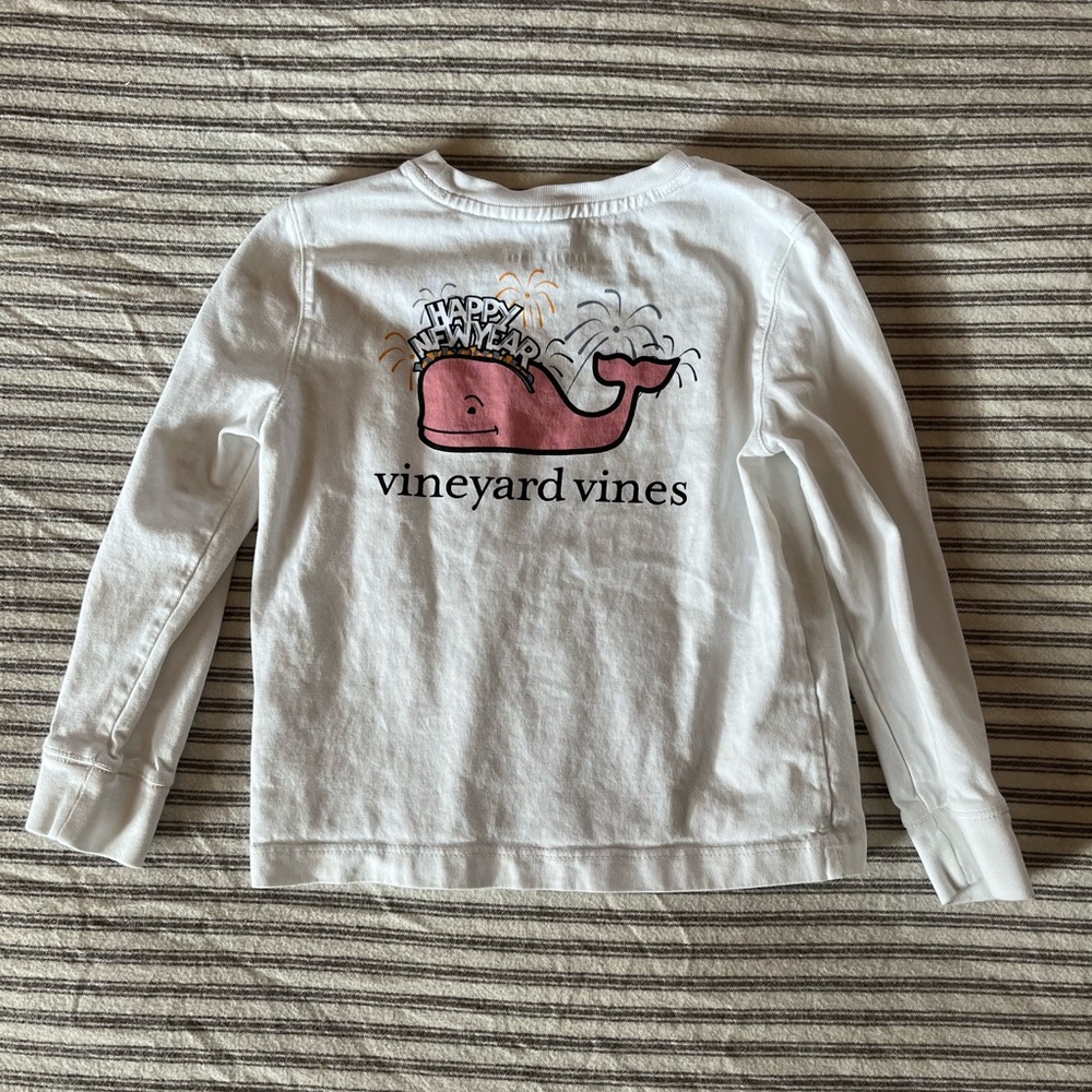 Vineyard Vines, Happy New Year, 3T Long Sleeve